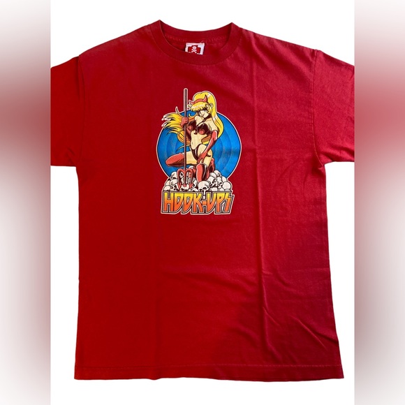 Hook-Ups Skateboards Devil Maiden Vintage T-shirt size M! - Picture 2 of 3